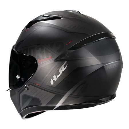 Kask motocyklowy integralny HJC C10 Inka czarny/czerwony