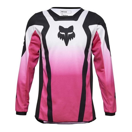 Bluza motocyklowa dziecięca FOX Junior Girls 180 Lean Black Pink