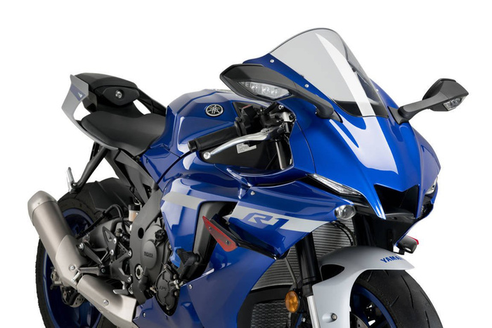 Boczne spoilery dociskowe do Yamaha R1 20-25 Czerwony