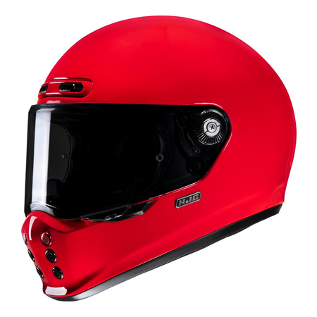 Kask motocyklowy integralny custom cruiser HJC V10 Deep czerwony