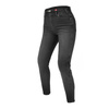 Jeansy motocyklowe damskie Rebelhorn CLASSIC III slim fit czarny vintage