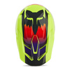 Kask cross offroad motocyklowy FOX V1 Flora Helmet żółty