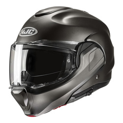 Kask motocyklowy HJC F100 Solid Semi tytanowy mat