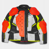 Kurtka motocyklowa damska SHIMA DUNE LADY FLUO czarny szary żółty fluo