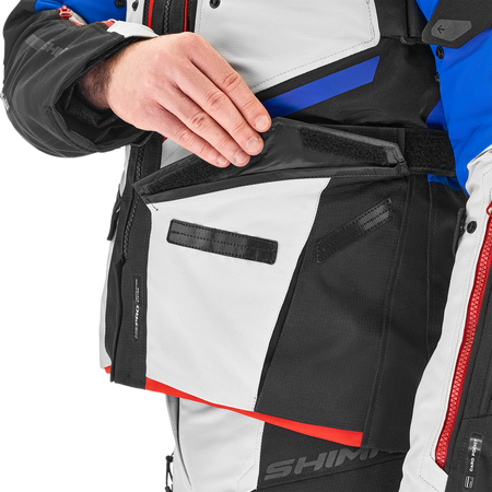 Kurtka motocyklowa SHIMA DUNE BLUE czarny szary niebieski