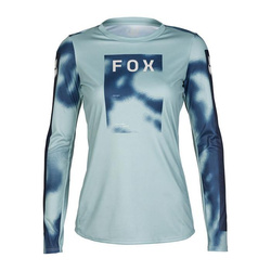 Koszulka na rower damska FOX LADY RANGER Z DŁUGIM RĘKAWEM TAUNT GUNMETAL szary