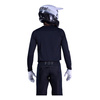 Bluza motocyklowa cross FOX FLEXAIR BLACKOUT BLACK czarny
