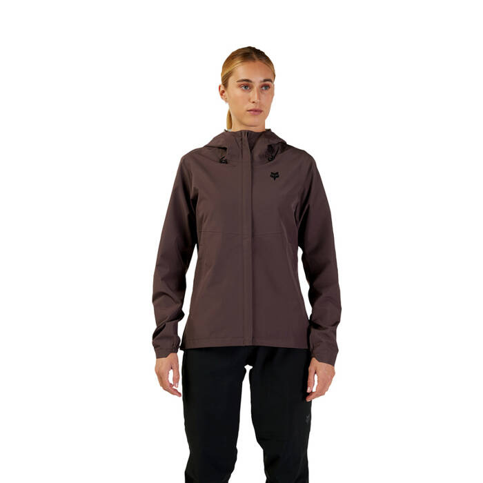 Damska kurtka przecwdeszczowa motocyklowa rowerowa FOX W Ranger 2.5L Water Purple