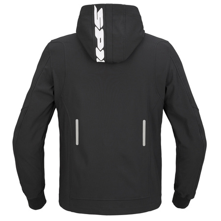 Kurtka motocyklowa SPIDI HOODIE ARMOR LIGHT BLACK czarny