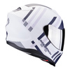 Kask motocyklowy SCORPION EXO-520 EVO AIR BANSHEE WHITE/BLUE/PURPLE biały niebieski fioletowy