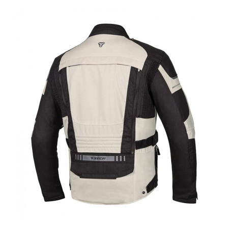 Kurtka motocyklowa SECA STRADA EVO GREY szary czarny