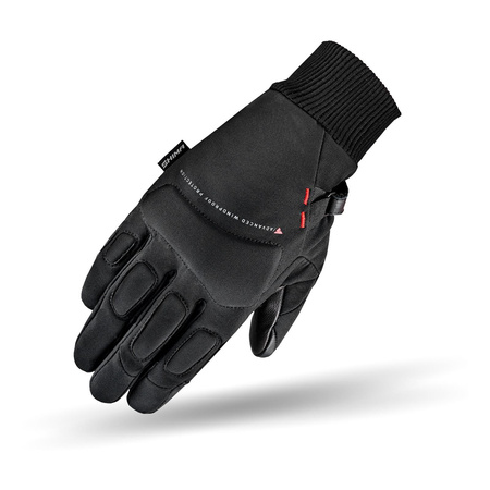 Damskie rękawice motocyklowe miejskie na zimę Shima OSLO WIND czarny