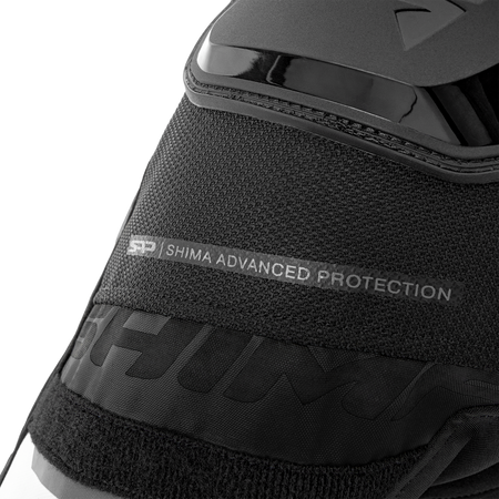 Kurtka motocyklowa tekstylna miejska Shima MESH PRO 2.0 czarny/biały