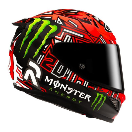 Kask integralny HJC RPHA 12 QUARTARARO REPLICA 2 RED/BLACK czerwony czarny