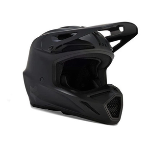 Kask cross offroad motocyklowy FOX V3 Solid Helmet matowy czarny