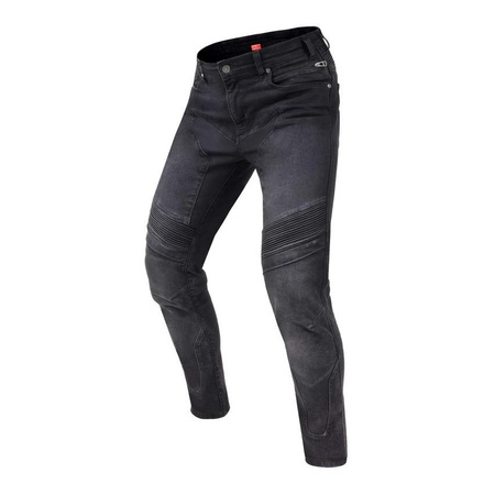 Jeansy motocyklowe Rebelhorn EAGLE III Slim Fit czarne