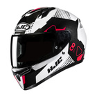 Kask motocyklowy integralny HJC C10 Aspa biały/czarny