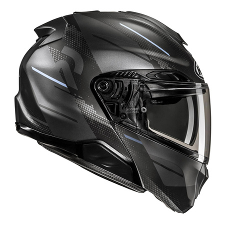 Kask motocyklowy szczękowy HJC RPHA 91 Blat czarny