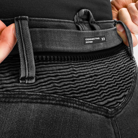 Spodnie jeans damskie SHIMA ZENITH LADY BLACK czarny