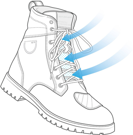 Buty motocyklowe turystyczne Shima THOMSON brązowy
