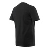 Koszulka codzienna T-shirt DAINESE STRIPES BLACK/RED czarny czerwony