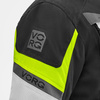 Kurtka motocyklowa VORG CUMULUS FLUO czarny szary żółty fluo