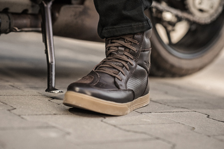 Buty motocyklowe trampki Shima BLAKE BOOTS brązowy