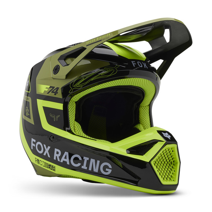 Kask motocyklowy FOX V1 Race Spec Pale Green