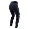 Spodnie jeans damskie OZONE JANE LADY JOGGER FIT BLACK czarny