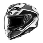 Kask motocyklowy integralny HJC F71 Tozz czarny/biały