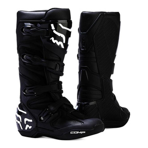 Dziecięce buty motocyklowe cross offroad mtb FOX Comp czarny Junior