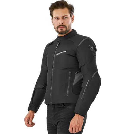 Kurtka motocyklowa tekstylna Shima RUSH 2.0 czarny