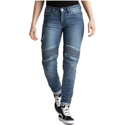 Spodnie jeans damskie BROGER OHIO WASHED BLUE niebieski