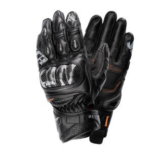 Rękawice motocyklowe SECA TRACKDAY SHORT BLACK czarny