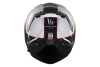 Kask motocyklowy MT ATOM 2 SV EMALLA MATT WHITE/BLACK/RED biały czarny czerwony