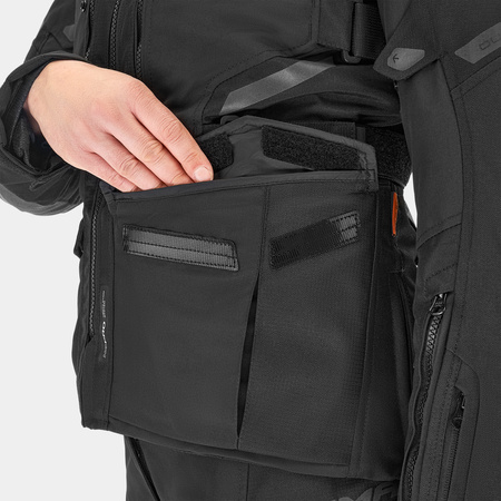 Kurtka motocyklowa damska SHIMA DUNE LADY BLACK czarny