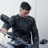 Kurtka motocyklowa tekstylna Rebelhorn HIFLOW IV czarny-żółty fluo