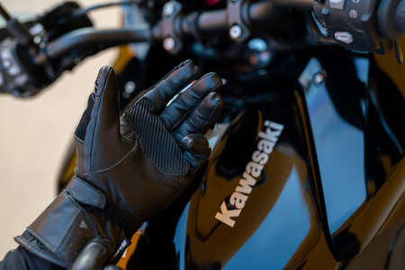 Rękawice motocyklowe turystyczne Shima GT-2 czarny