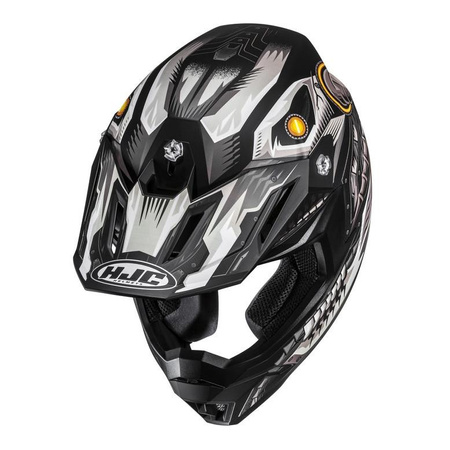 Kask cross HJC C50 MECHA BEAST BLACK/GREY czarny szary