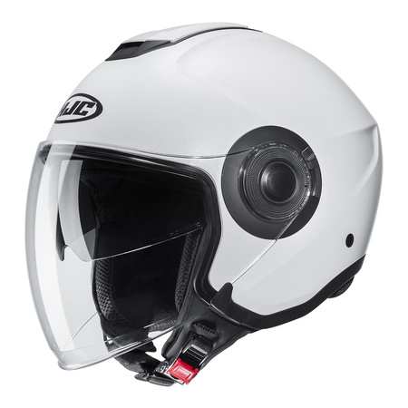Kask motocyklowy otwarty HJC I40N matowy perłowy biały