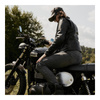 Damskie jeansy motocyklowe OZONE STRIKER SLIM FIT sprany szary
