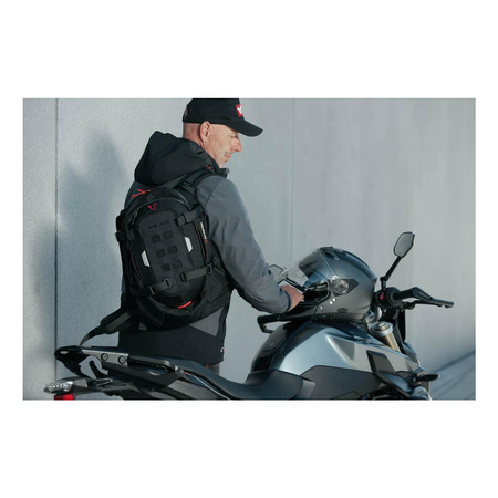 Plecak motocyklowy molle SW-MOTECH Pro Cosmo 16L Czarny antracyt