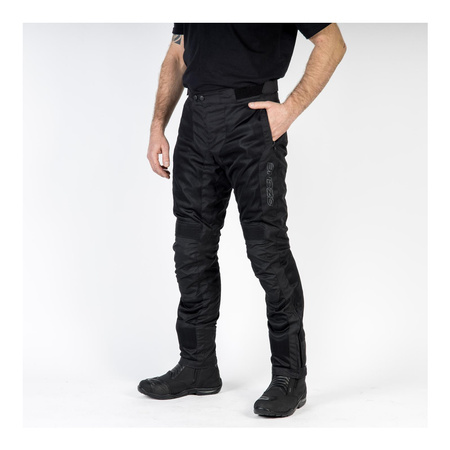 Spodnie motocyklowe tekstylne OZONE DART czarne