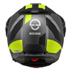 Kask motocyklowy SCHUBERTH E2 ECE DEFENDER YELLOW czarny szary żółty fluo
