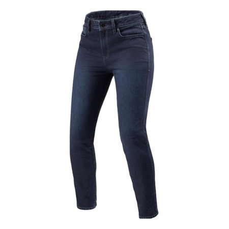 Jeansy motocyklowe damskie REVIT MARZIA MEDIUM BLUE STONE niebieski