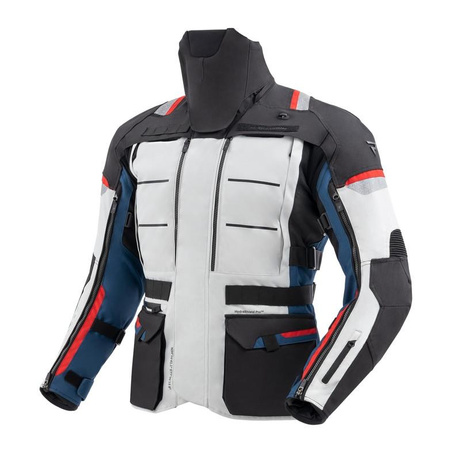 Kurtka motocyklowa tekstylna Rebelhorn CUBBY V czarny-piaskowy