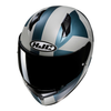 Kask motocyklowy integralny HJC C10 Tez niebieski/srebrny