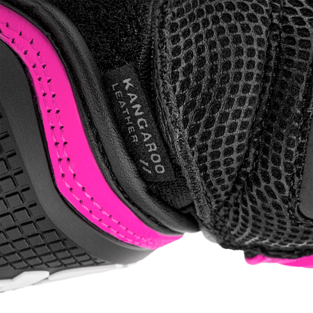 Rękawice motocyklowe damskie SHIMA RS-3 LADY PINK czarny różowy