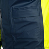 Kurtka przeciwdeszczowa motocyklowa DAINESE STORM 2 niebieski żółty fluo