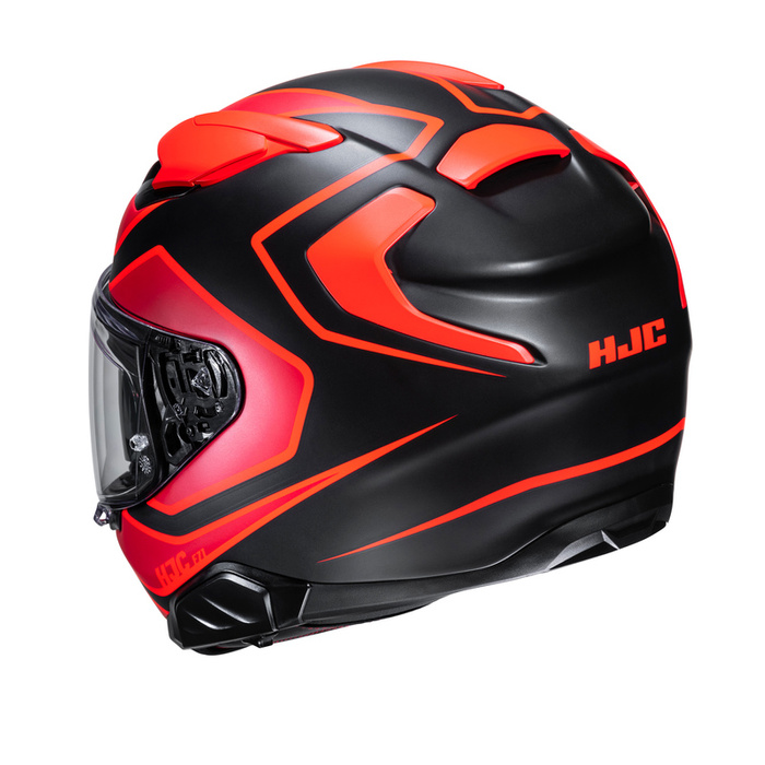 Kask motocyklowy integralny HJC F71 Idle czerwony/czarny